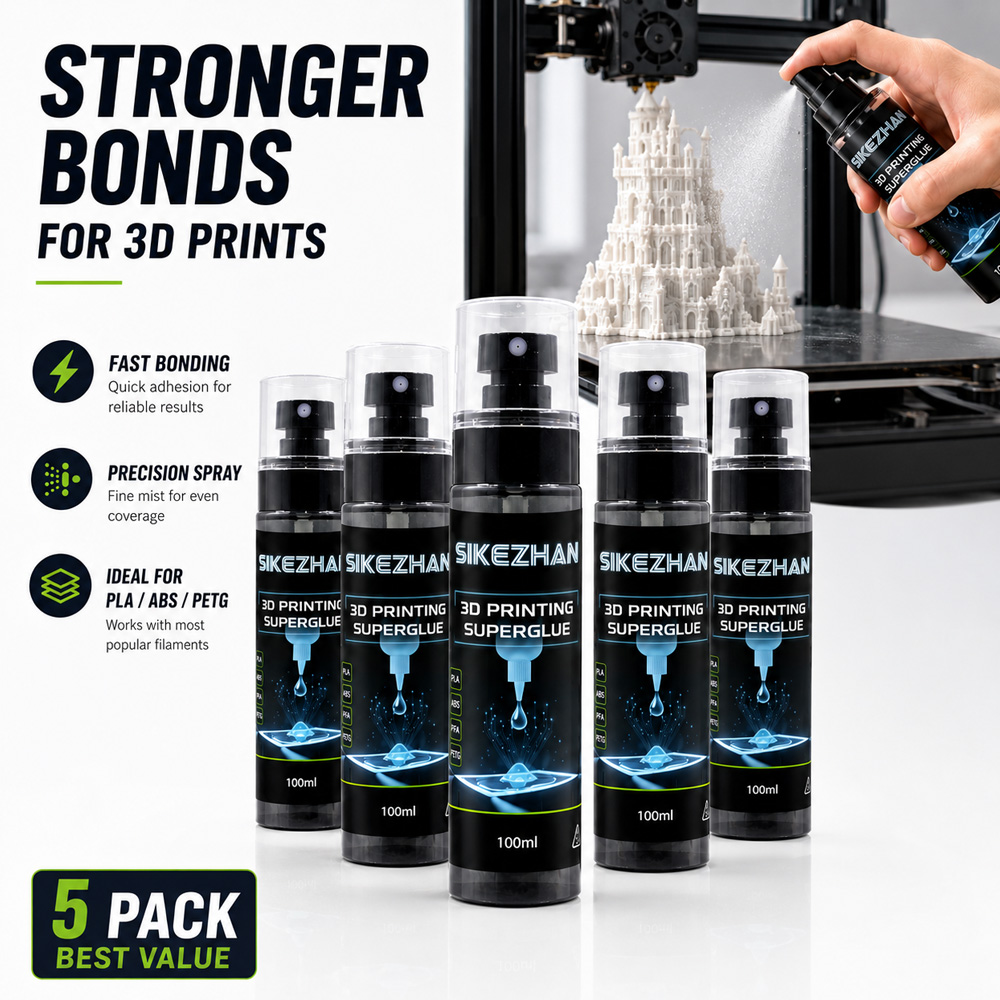 Abs Filament - 5Pcs 3D 프린터 접착제 스프레이 100ml