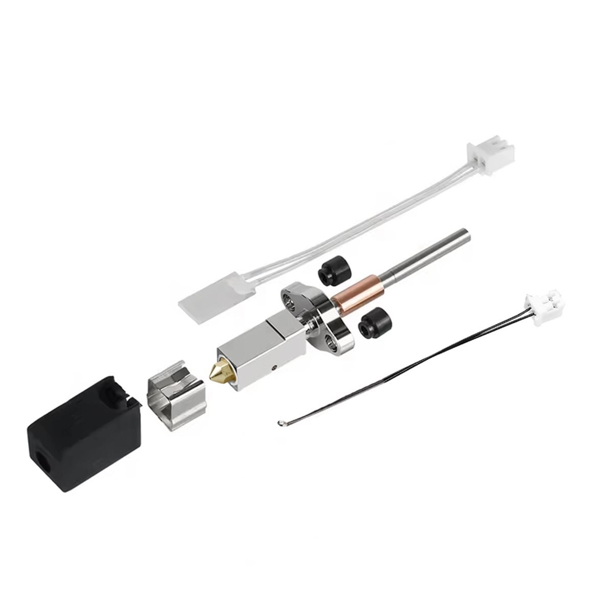 Hotend Assembly - K1C 핫엔드 교체용 노즐 황동 0.4mm
