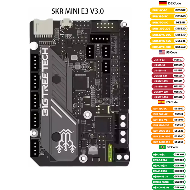 Btt Skr Mini - BIGTREETECH SKR 미니 E3 V3.0 3D
