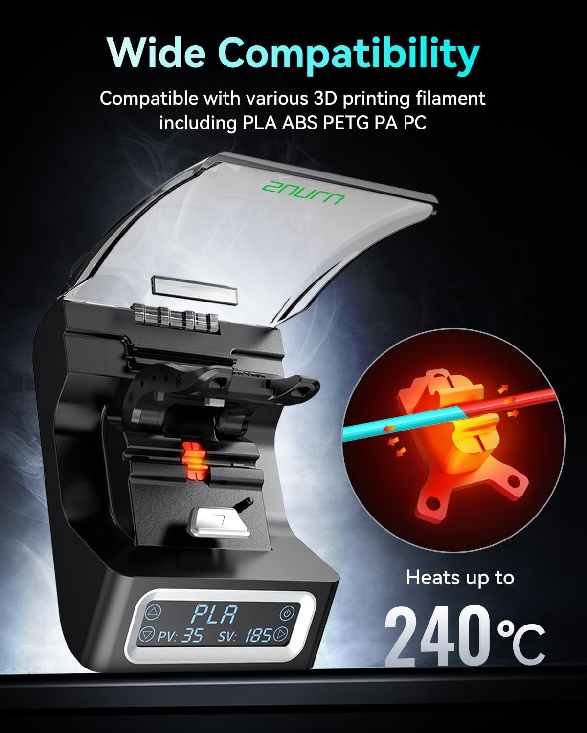 SUNLU FC01 필라멘트 커넥터, 빠른 가열 3D  - Tpu Filament 리뷰 및 가격