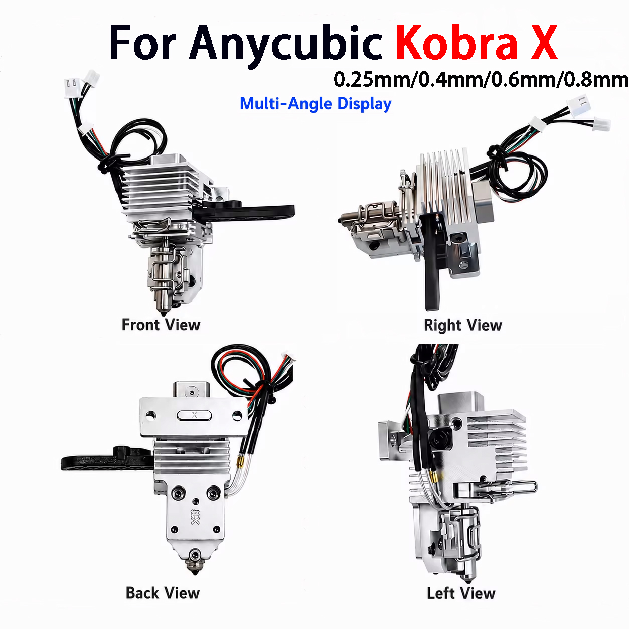 0.25 0.4 0.6 0.8mm 핫엔드 키트 세라믹  - Hotend Assembly 리뷰 및 가격