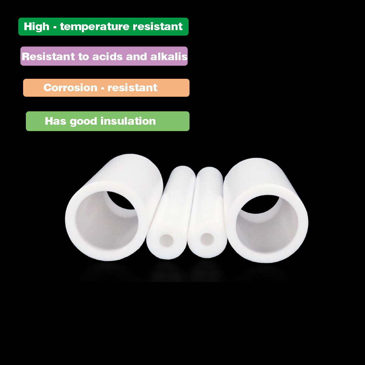 1Pcs ID 5-20mm 흰색 PTFE 튜브 폴리 테 - Ptfe Tube 리뷰 및 가격