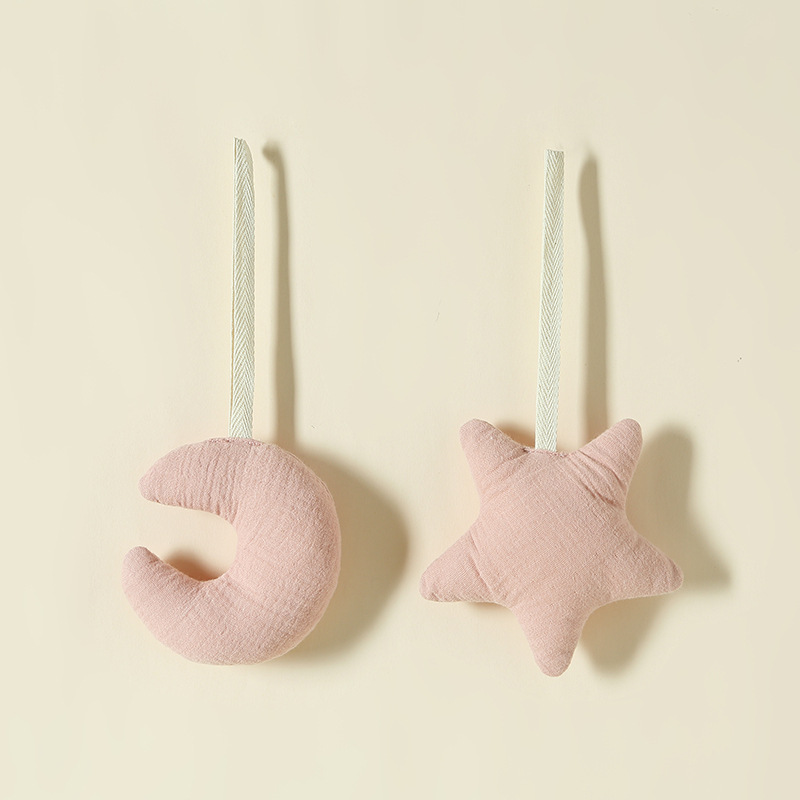 100% 면 거즈 유모차 딸랑이 펜던트-별&달 풍경종  - Carriage Bed 리뷰 및 가격