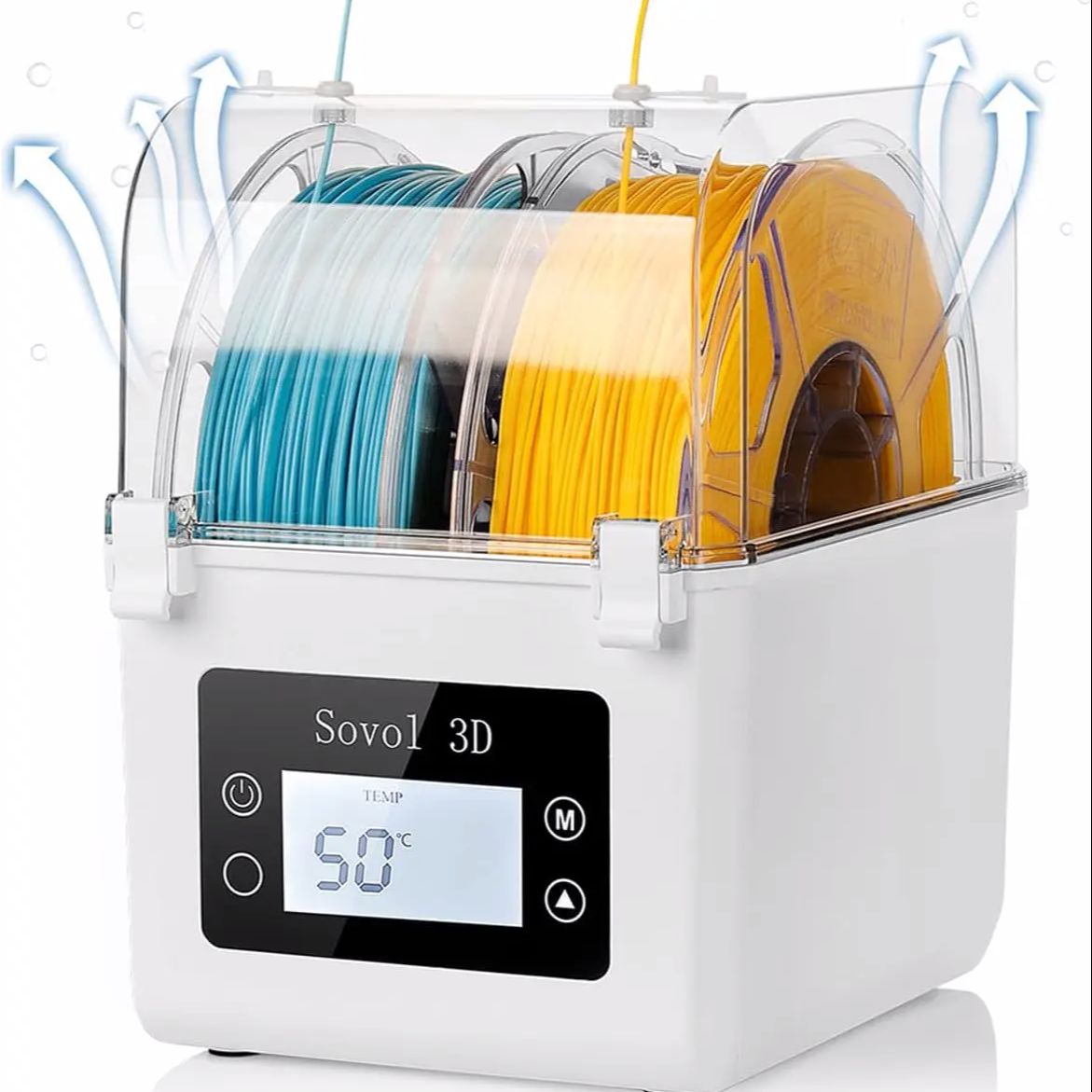 Sovol 필라멘트 건조기 2023, SH01 필라멘트 - Enclosure 3D Printer 리뷰 및 가격