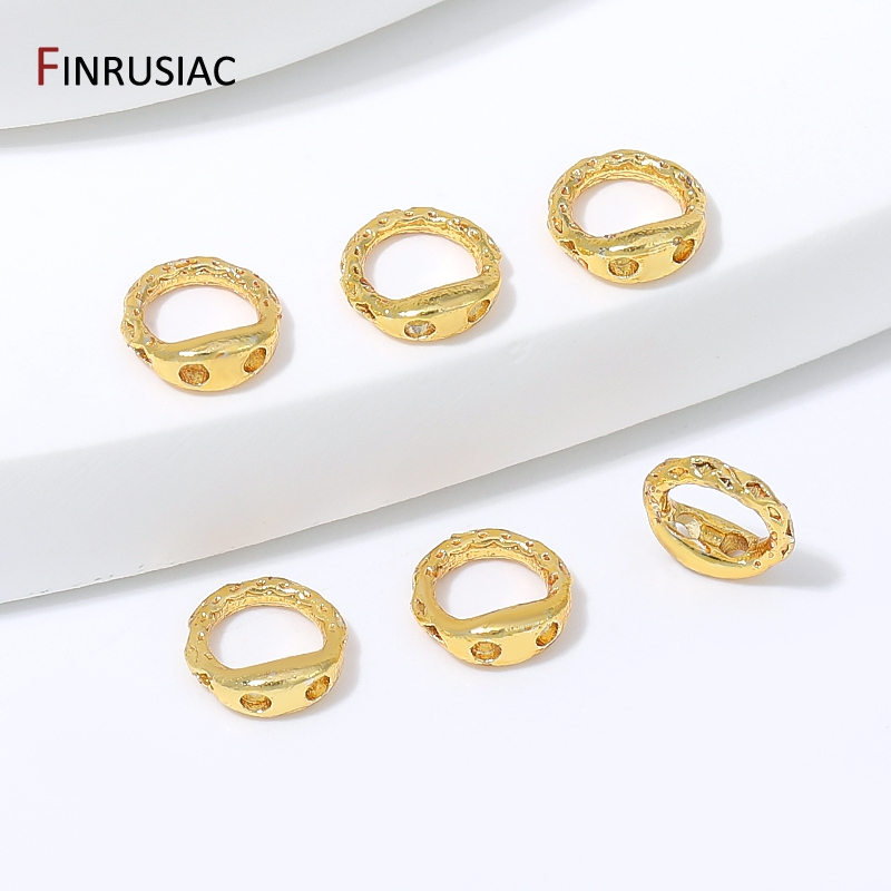 18K 금 도금된 황동 소재의 크림프 비드 끝 마개,  - Nozzle Brass 리뷰 및 가격