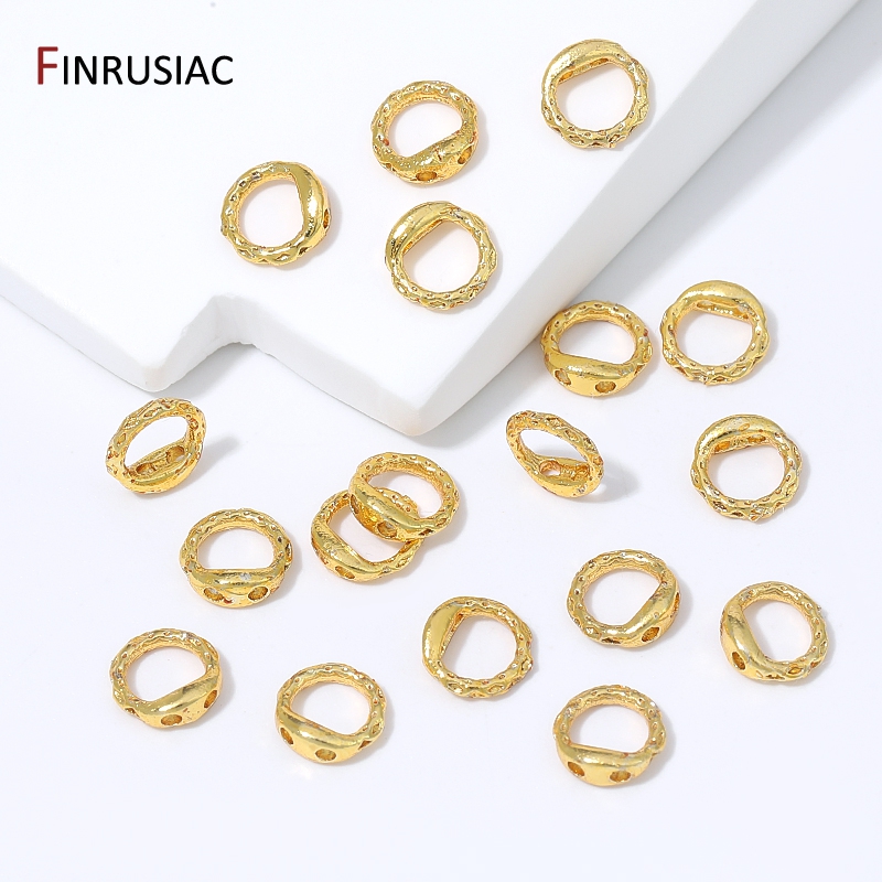 18K 금 도금된 황동 소재의 크림프 비드 끝 마개,  - Nozzle Brass 리뷰 및 가격