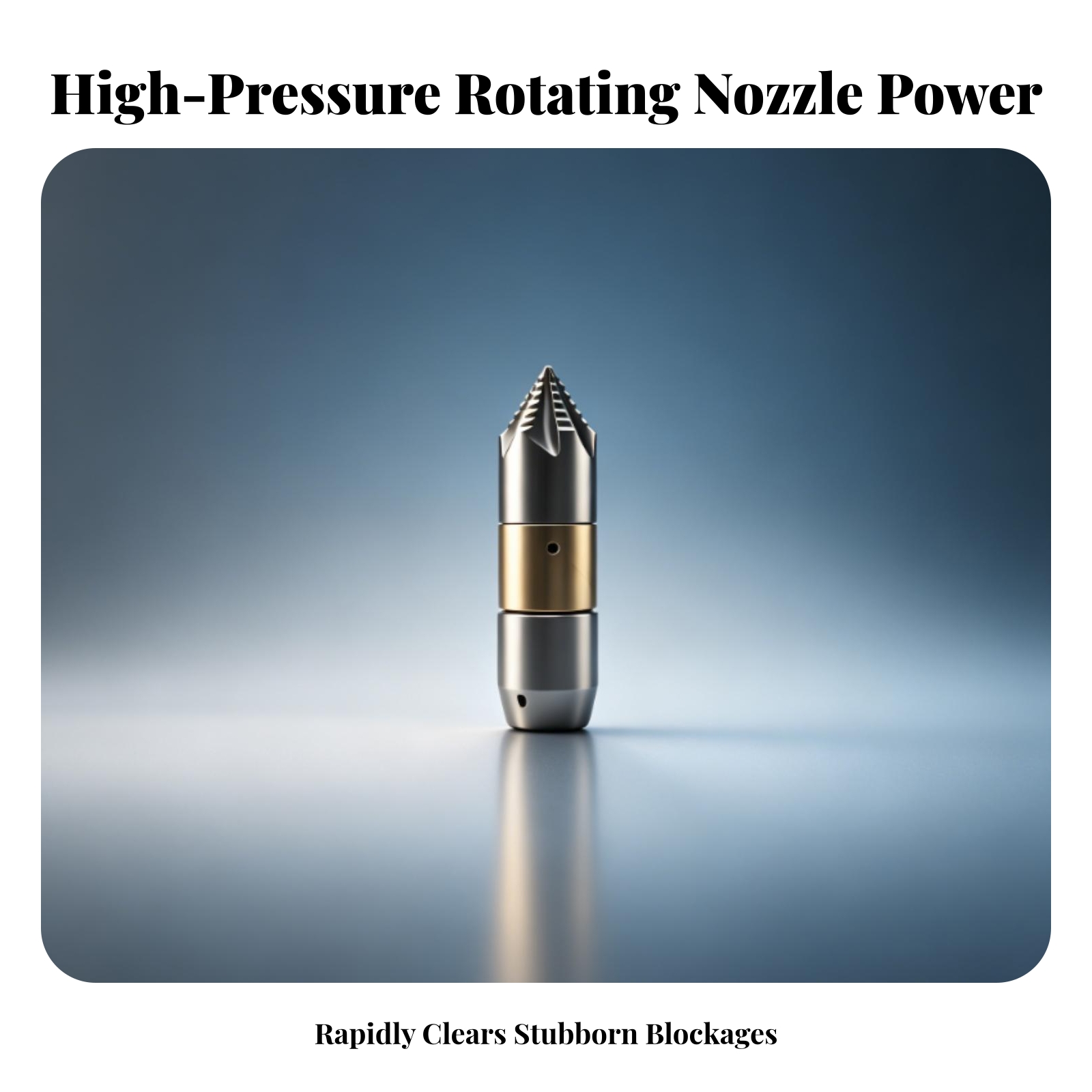 내마모성 회전 스프레이 노즐 배관 공구 회전 노즐 은색 - Nozzle Brass 리뷰 및 가격