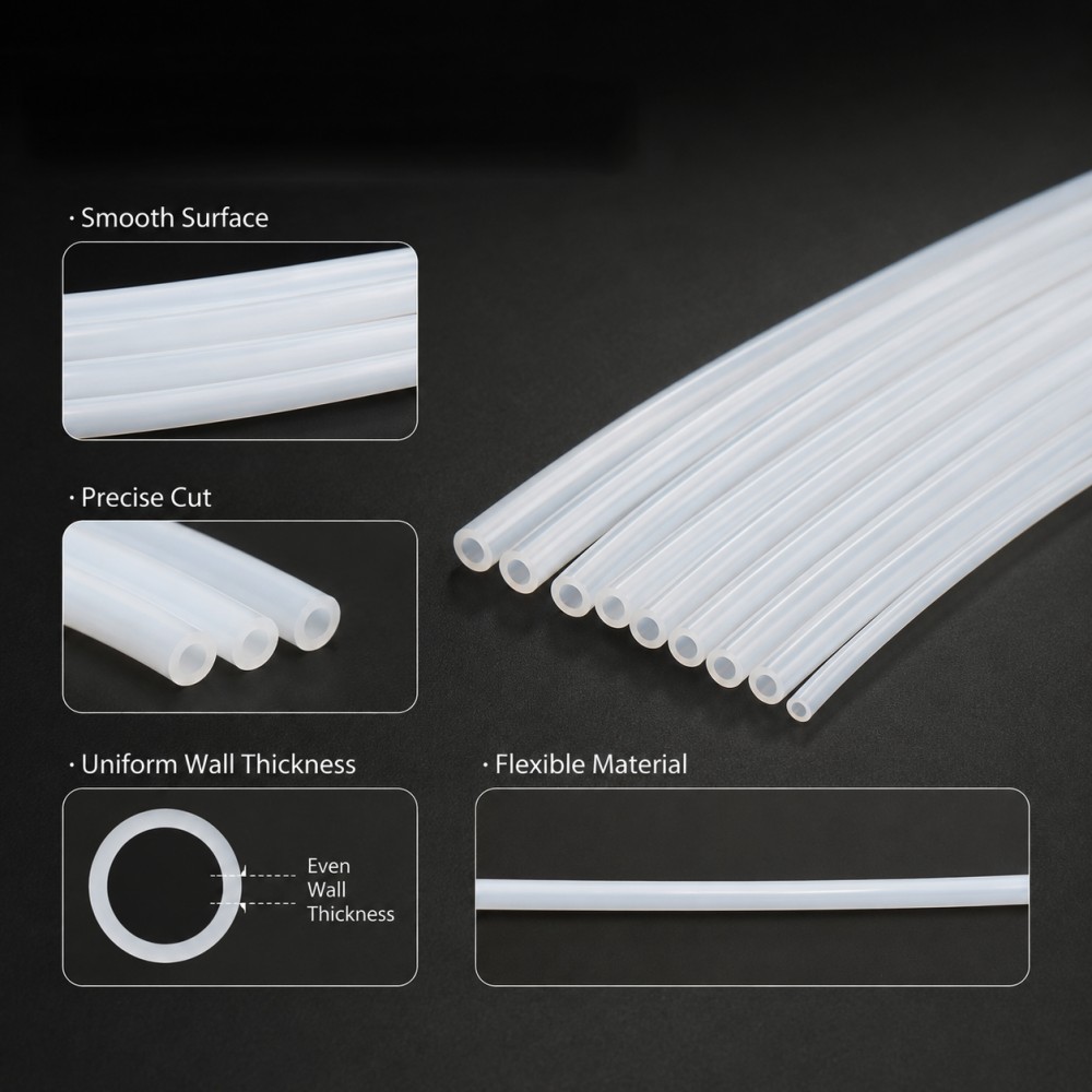 흰색 PTFE 튜브 절연 모세관 내경 0.3-5mm 6 - Ptfe Tube 리뷰 및 가격