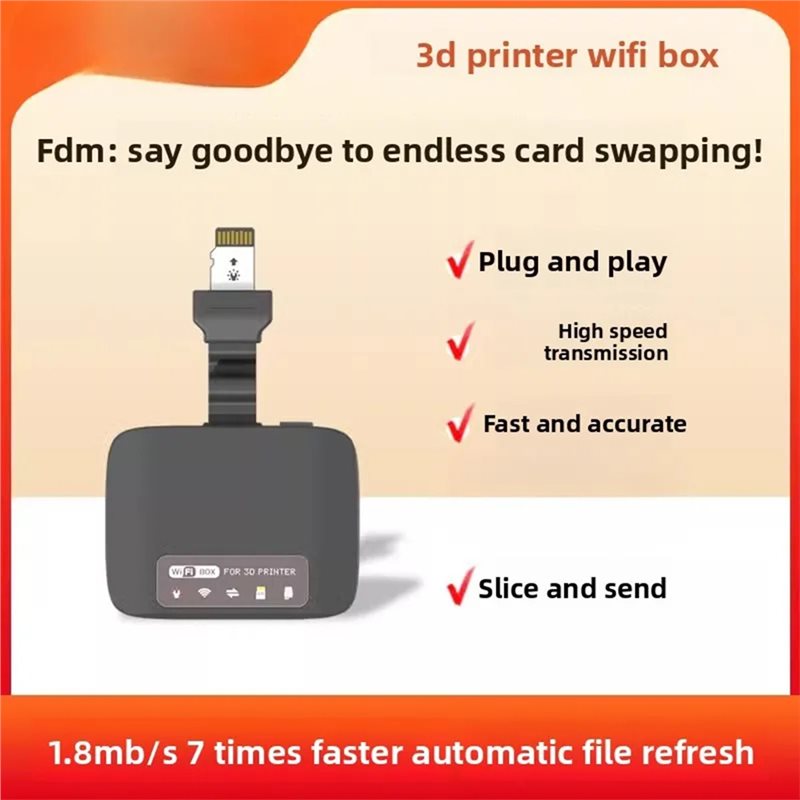 FDM 3D 프린터용 AT82-Wifi 박스 고속 무선 - Fdm Printer 리뷰 및 가격