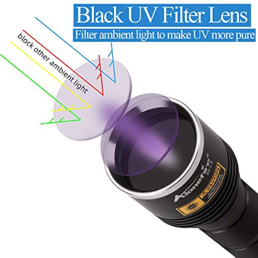 SV13 15W 365nm UV 손전등 충전식 자외선  - Uv Resin 리뷰 및 가격