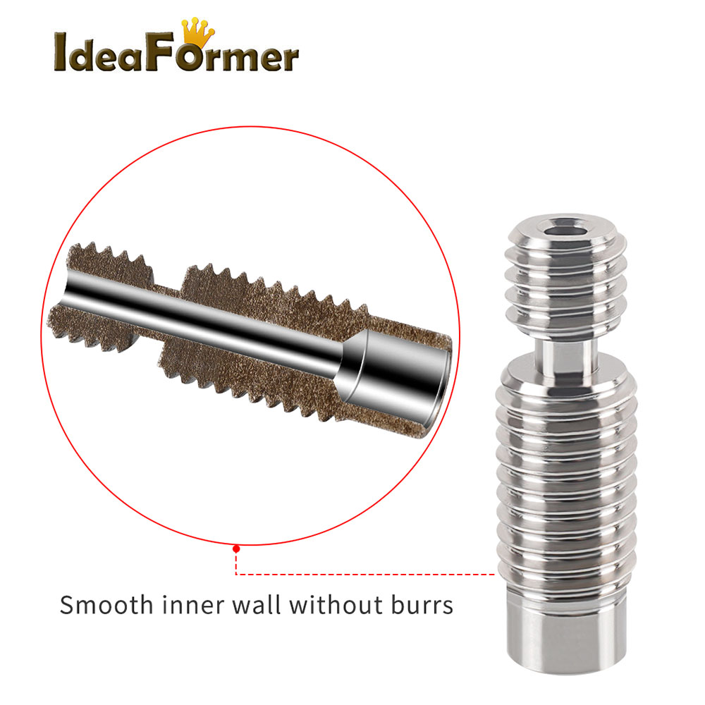 목구멍 M6 26mm V6 Wade 단거리 핫 엔드 모 - Filament 1.75 리뷰 및 가격
